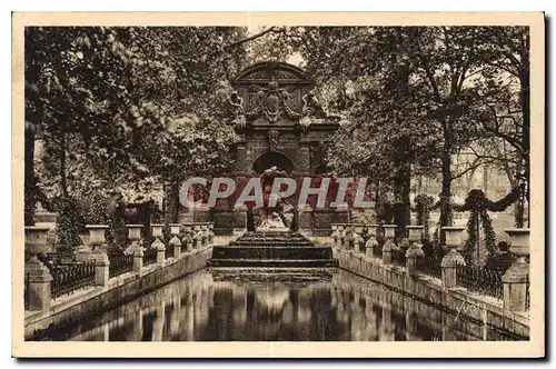 Ansichtskarte AK Paris Fontaine Medicis Jardin du Luxembourg