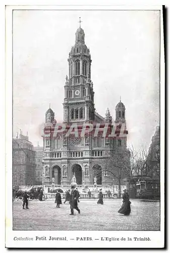 Ansichtskarte AK Paris L'Eglise de la Trinite