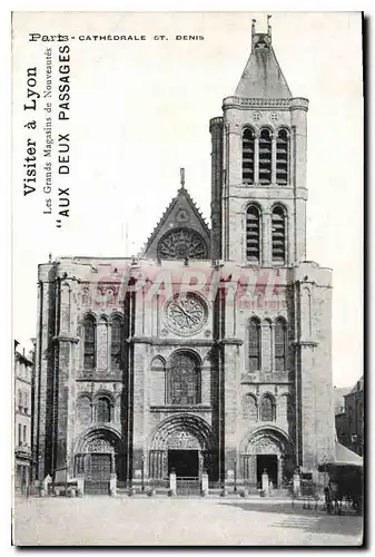 Cartes postales Paris Cathedrale St Denis