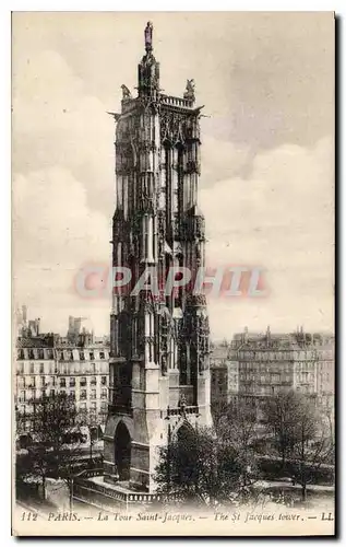 Cartes postales Paris La Tour Saint Jacques