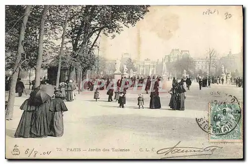 Ansichtskarte AK Paris Jardin des Tuilleries