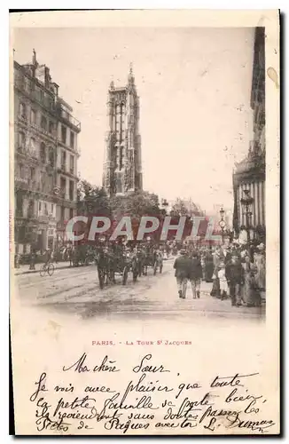 Cartes postales Paris La Tour St Jacques