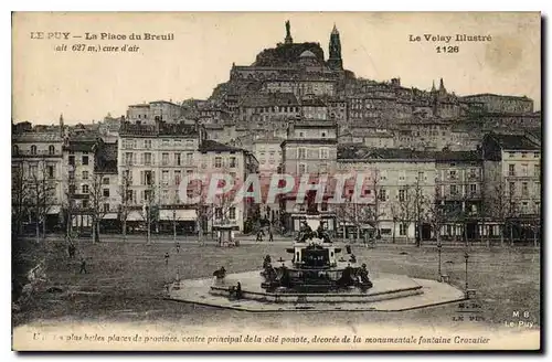 Cartes postales Le Puy La Place du Breuil