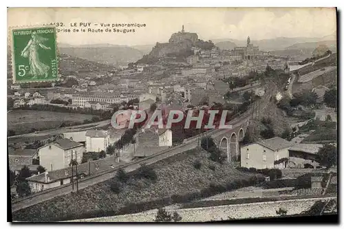 Ansichtskarte AK Le Puy Vue panoramique prise de la Route de Saugues