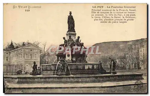 Cartes postales Le Puy La Fontaine Crozatier