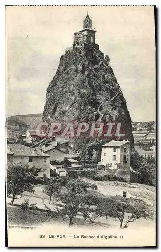 Cartes postales Le Puy Le Rocher d'Aiguilhe