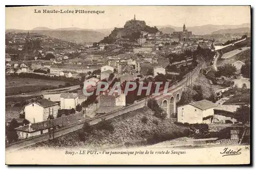 Ansichtskarte AK Le Puy Vue panoramique prise de la route de Saugues