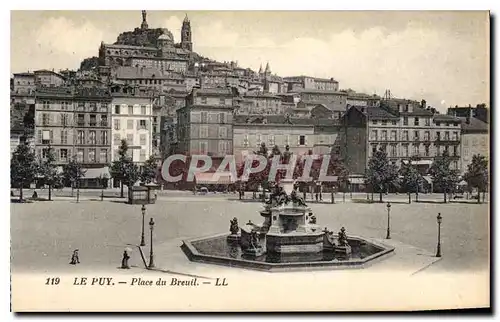 Cartes postales Le Puy Place du Breuil