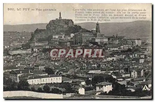 Cartes postales Le Puy Vue generale