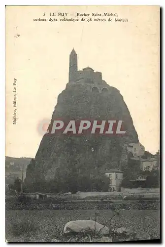 Cartes postales Le Puy Rocher Saint Michel