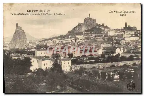 Ansichtskarte AK Le Puy Vue generale prise de la Villa Vibert a St Marcel