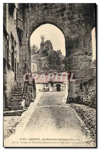 Ansichtskarte AK Le Puy La Porte St Georges