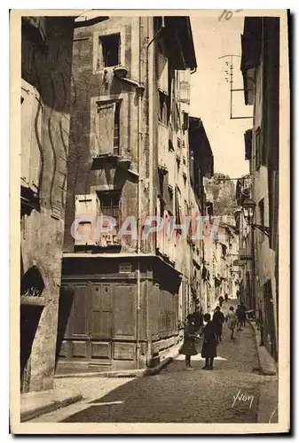 Ansichtskarte AK Auvergne Le Puy Haute Loire Vieilles Maisons de la Rue des Tables