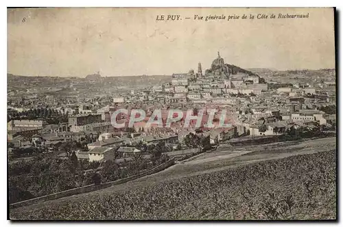 Cartes postales Le Puy Vue generale prise de la Cote de Rochearnaud