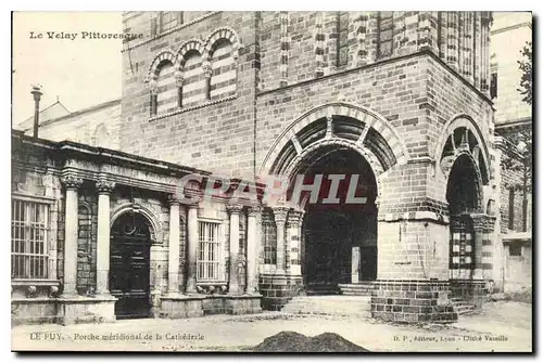 Ansichtskarte AK Le Puy Porche meridional de la Catherale