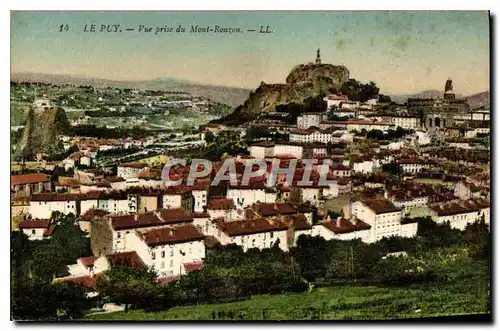 Ansichtskarte AK Le Puy Vue prise du Mont Ronzon