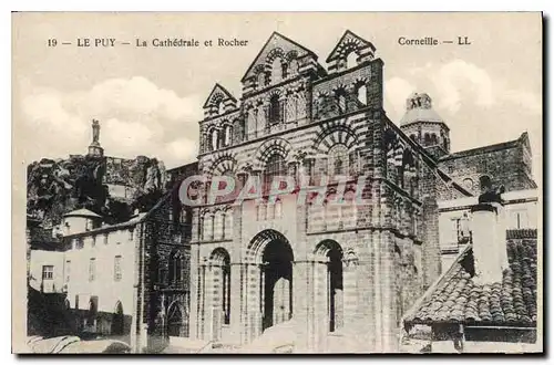 Cartes postales Le Puy La Cathedrale et Rocher