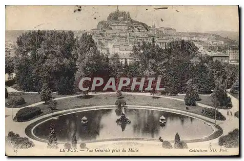 Cartes postales Le Puy Vue Generale prise du Musee