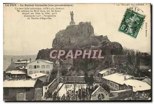 Cartes postales Le Puy Le Rocher Corneille Vue panoramique