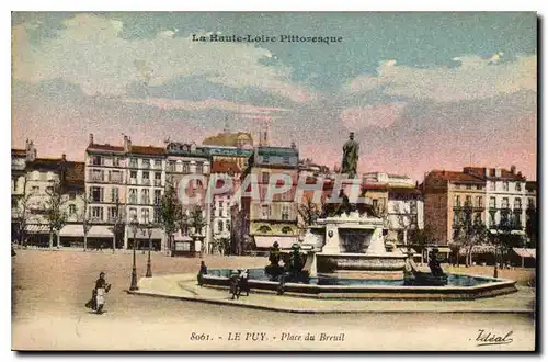 Cartes postales Le Puy Place du Breuil