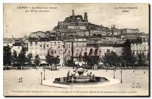 Cartes postales Le Puy La Place du Breuil