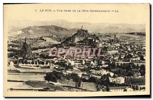 Cartes postales Le Puy Vue prise de la Cote Rochearnaud