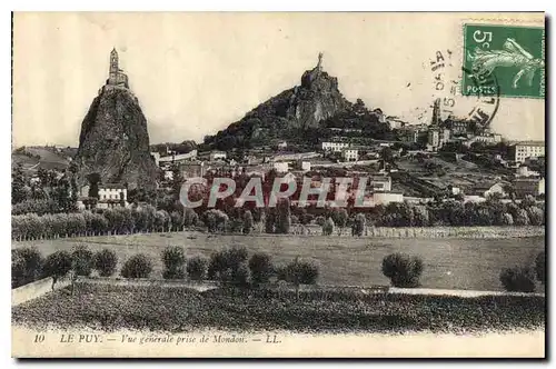 Cartes postales Le Puy Vue generale prise de Mondou