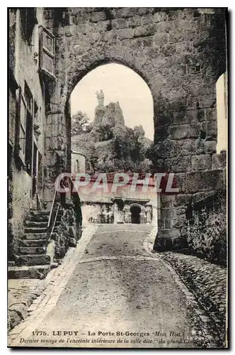 Ansichtskarte AK Le Puy La Porte St Georges