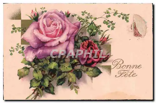 Cartes postales Bonne Fete Fleurs