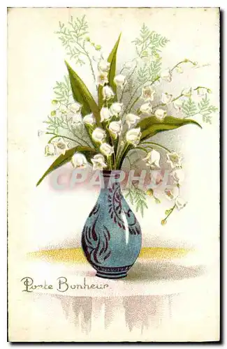 Cartes postales Porte Bonheur Fleurs