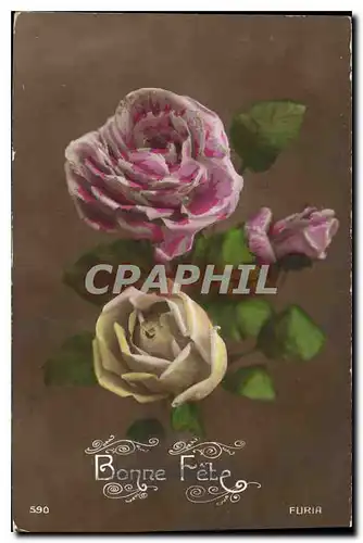 Cartes postales Bonne Fete Fleurs