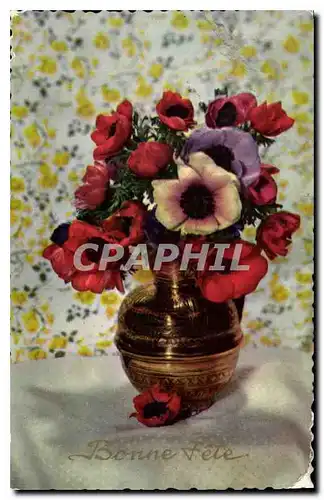 Cartes postales Bonne Fete Fleurs