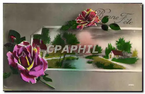 Cartes postales Bonne Fete Fleurs