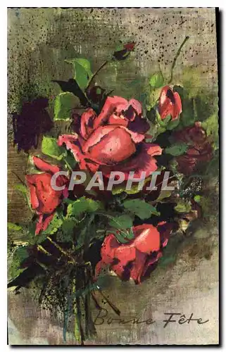 Cartes postales Bonne Fete Fleurs