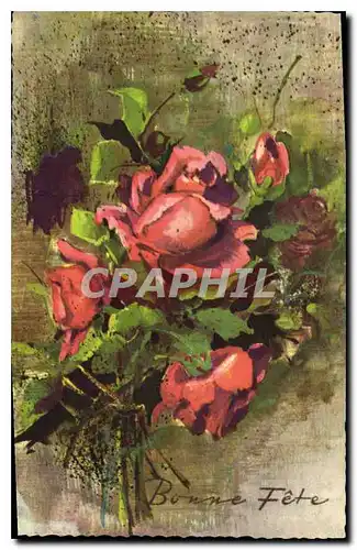 Cartes postales Bonne Fete Fleurs