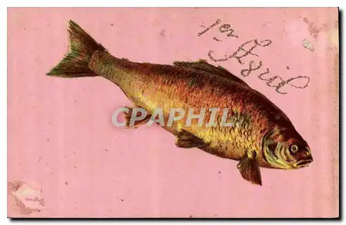 Cartes postales Poisson 1er avril