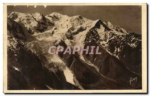 Cartes postales Chamonix Mont Blanc Haute Savoie Le Mont Blanc