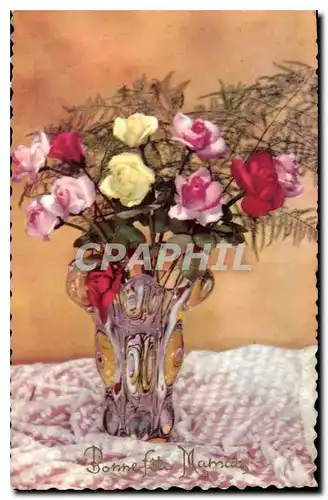 Cartes postales Bonne Fete Maman Fleurs