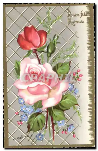 Cartes postales Bonne Fete Maman Fleurs