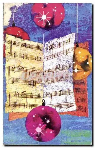 Cartes postales Musique