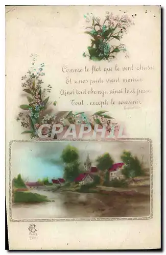 Cartes postales fleurs