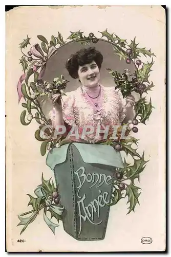 Cartes postales Bonne Annee Femme