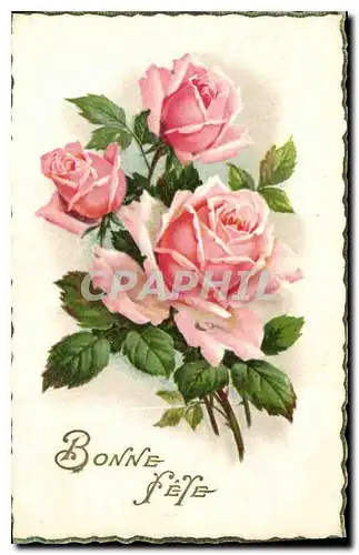 Cartes postales Bonne Fete Fleurs