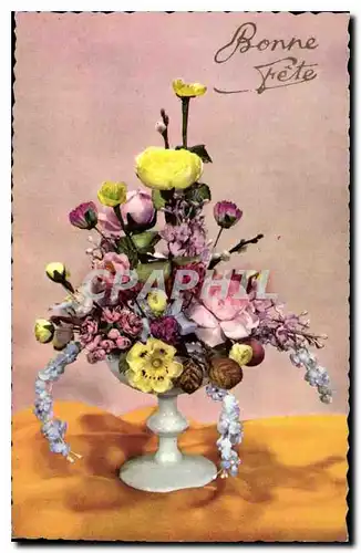 Cartes postales Bonne Fete Fleurs