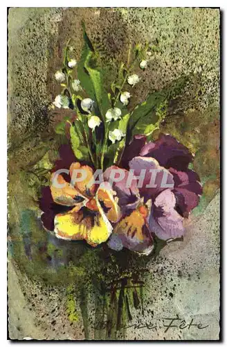 Cartes postales Bonne Fete Fleurs