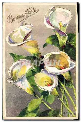 Cartes postales Bonne Fete Fleurs