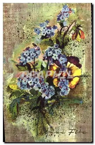 Cartes postales Bonne Fete Fleurs