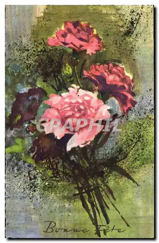 Cartes postales Bonne Fete Fleurs