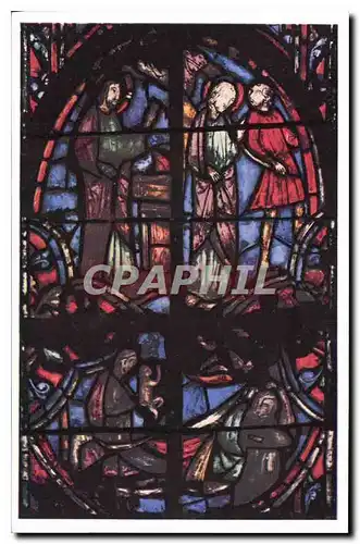 Cartes postales Histoire de Jeremie Naissance Vitrail