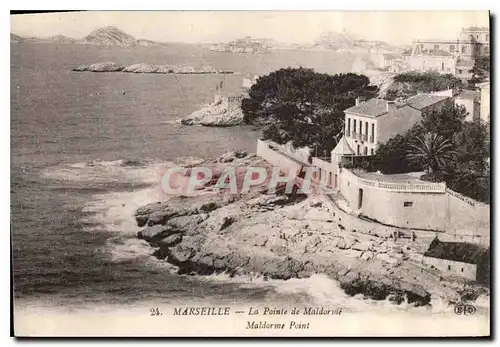 Ansichtskarte AK Marseille La Pointe de Maldorme